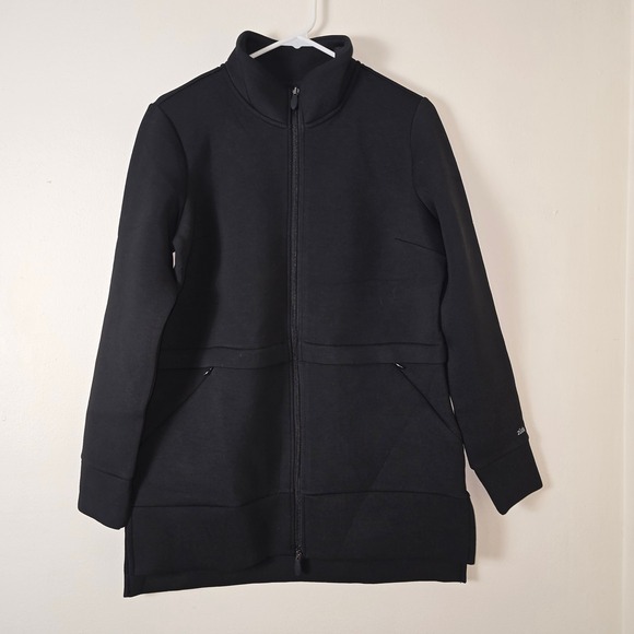 zuda Jackets & Blazers - Zuda Jacket Scuba Zip Up Womens Extra Small Black